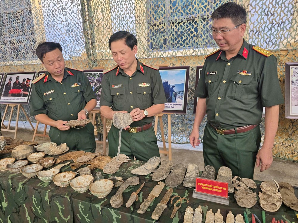 Những di vật trong hành trình tìm kiếm, quy tập hài cốt liệt sĩ tại Vị Xuyên - ảnh 4
