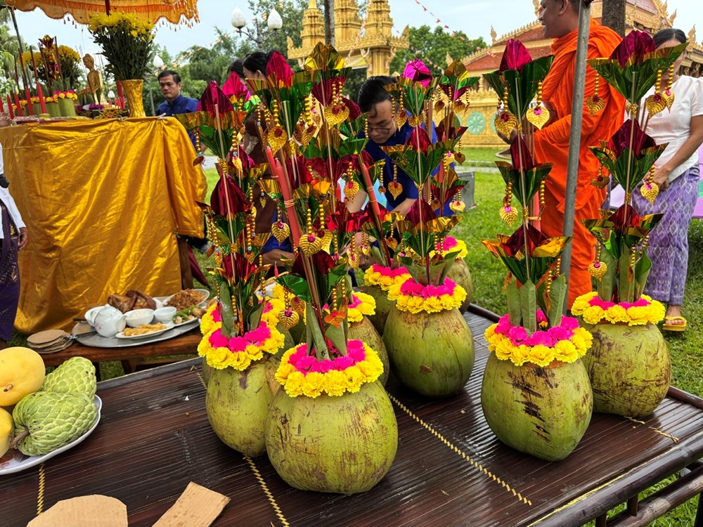 Độc đáo lễ hội Thắk Côn của người Khmer - ảnh 3