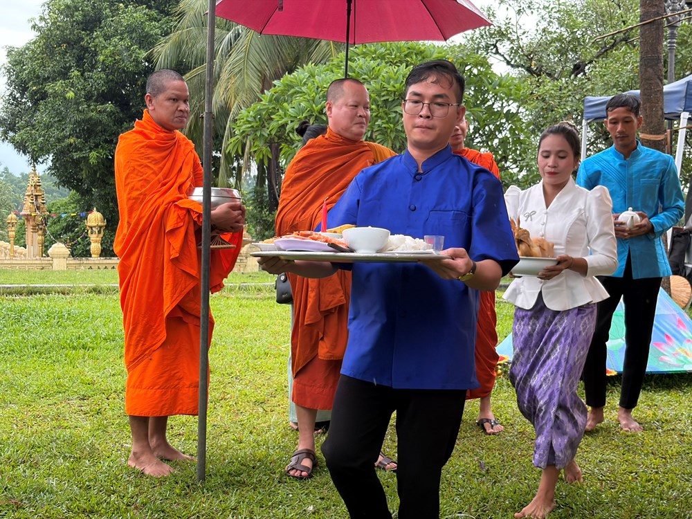 Độc đáo lễ hội Thắk Côn của người Khmer - ảnh 4