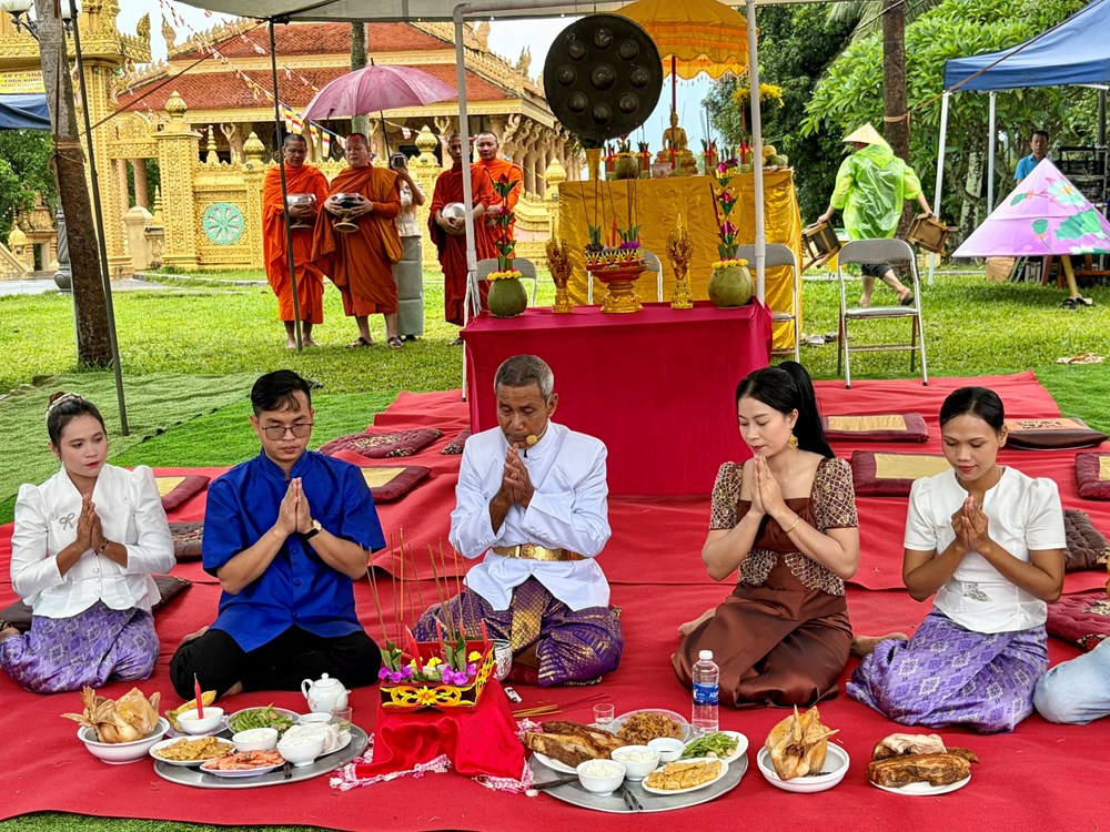 Độc đáo lễ hội Thắk Côn của người Khmer - ảnh 5