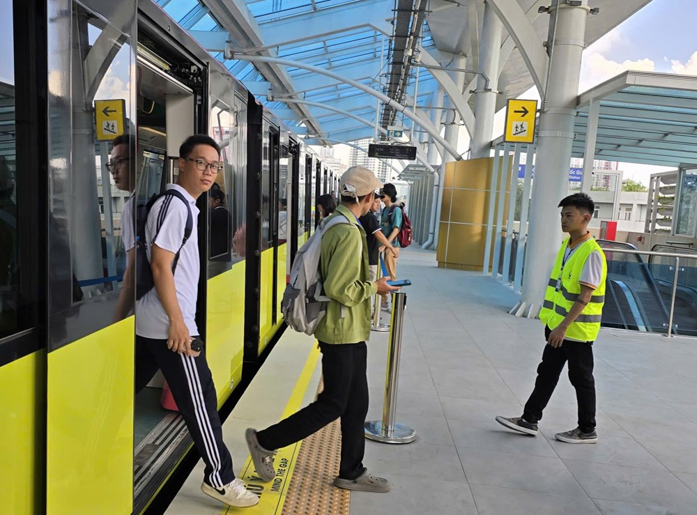 Hà Nội miễn vé lượt metro trong 5 ngày nghỉ lễ 2.9 - ảnh 1