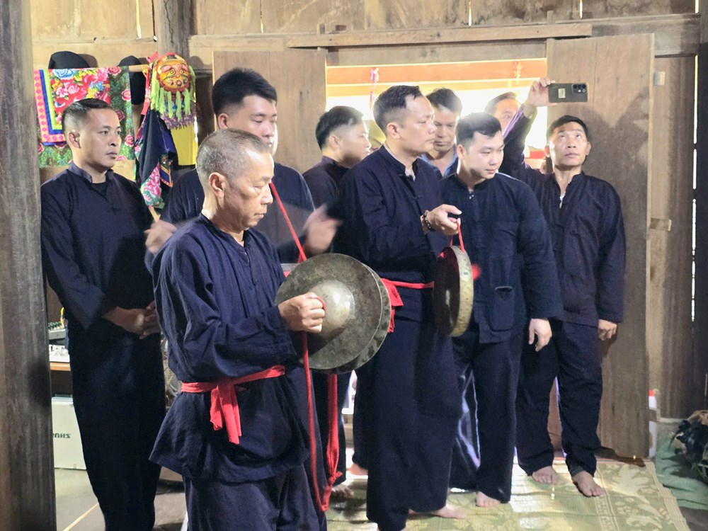 Khát vọng bình an trong điệu múa kỳ lân dân tộc Nùng   - ảnh 5