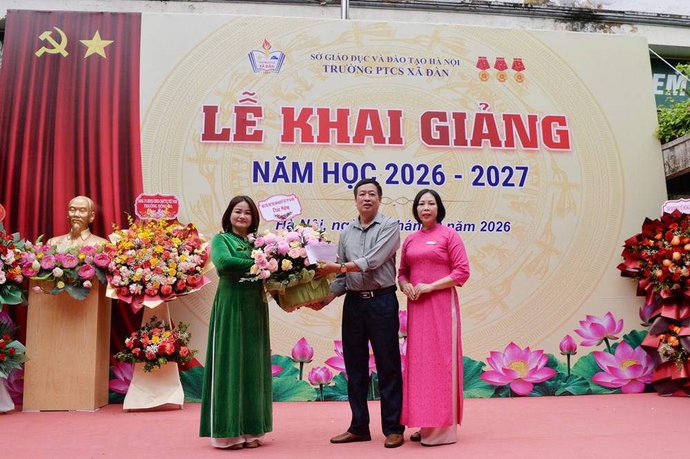 Lễ khai giảng đong đầy yêu thương ở ngôi trường đặc biệt - ảnh 4