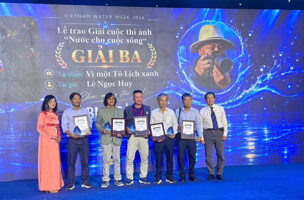 Trao giải cuộc thi ảnh nghệ thuật “Nước cho cuộc sống“ - ảnh 3