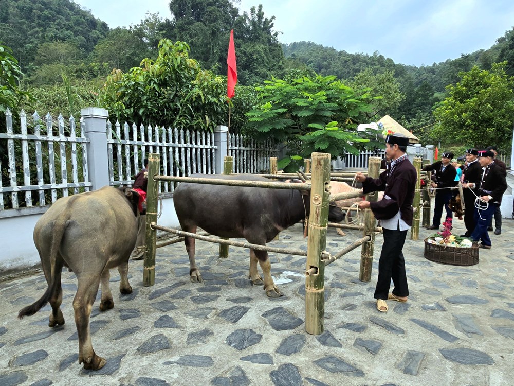 Nét đẹp nhân văn trong lễ Sú khon khoài của người Lự - ảnh 3