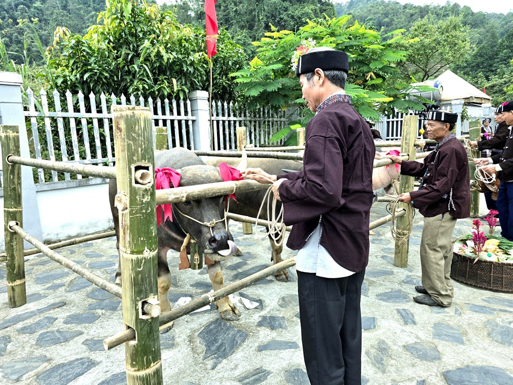 Nét đẹp nhân văn trong lễ Sú khon khoài của người Lự - ảnh 4