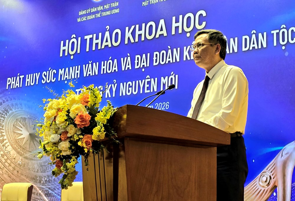 Phát huy sức mạnh văn hóa và đại đoàn kết toàn dân tộc trong kỷ nguyên mới - ảnh 2