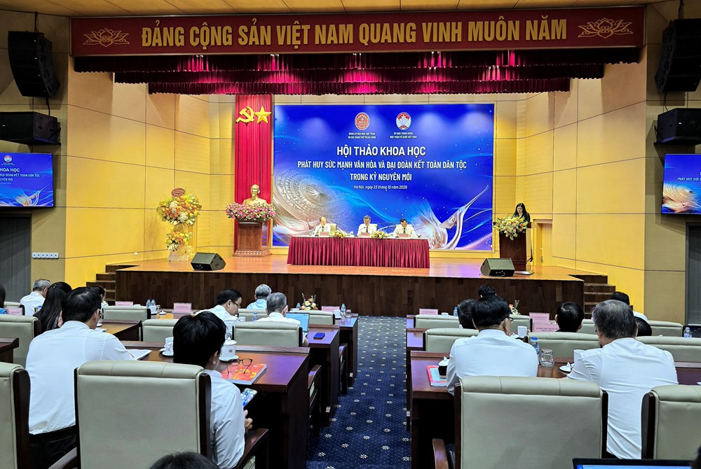 Phát huy sức mạnh văn hóa và đại đoàn kết toàn dân tộc trong kỷ nguyên mới - ảnh 4