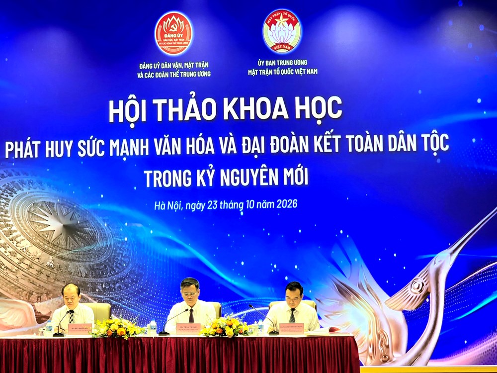 Phát huy sức mạnh văn hóa và đại đoàn kết toàn dân tộc trong kỷ nguyên mới - ảnh 1