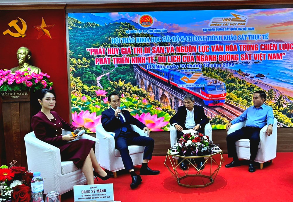 Phát huy giá trị di sản và nguồn lực văn hóa phát triển du lịch đường sắt  - ảnh 4