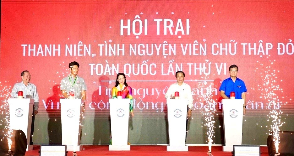 Hội trại tình nguyện viên Chữ thập đỏ toàn quốc lần thứ VI - ảnh 1