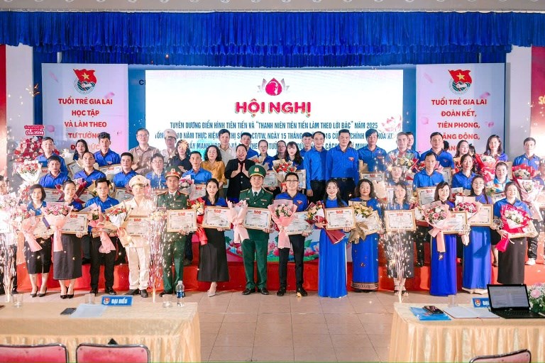 Gia Lai: Tuyên dương Thanh niên tiên tiến làm theo lời Bác - ảnh 1
