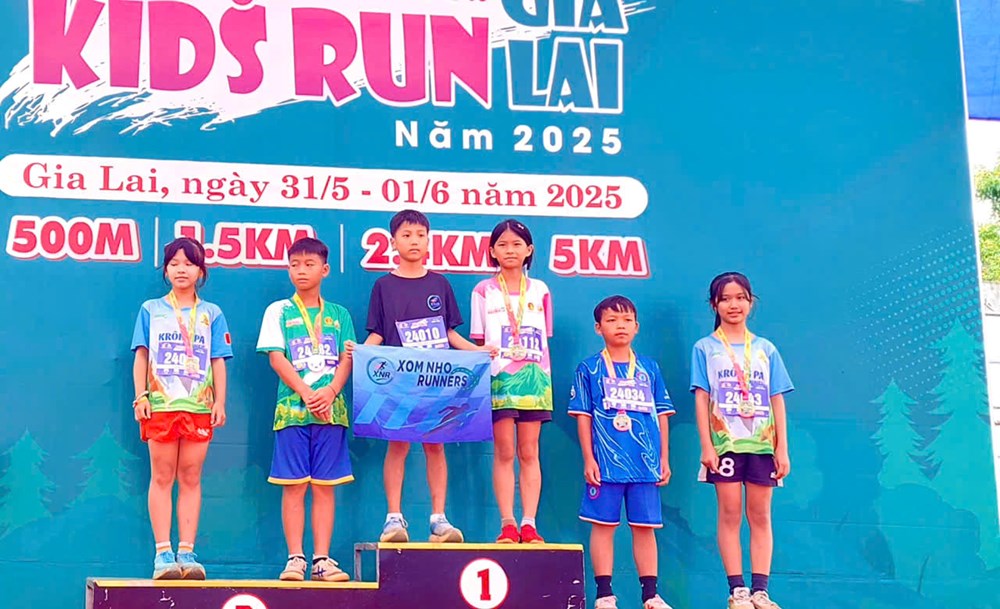 Sôi nổi Giải chạy “Kids Run Gia Lai năm 2025” - ảnh 2