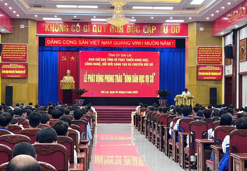 Gia Lai: Phát động phong trào “Bình dân học vụ số” - ảnh 4