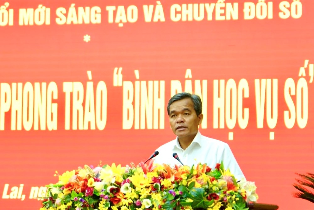 Gia Lai: Phát động phong trào “Bình dân học vụ số” - ảnh 3
