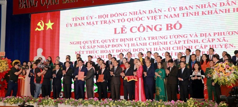 Công bố các Nghị quyết, Quyết định về sáp nhập đơn vị hành chính tỉnh Khánh Hoà (mới) - ảnh 5
