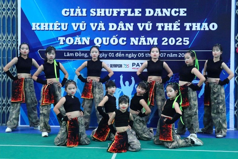 Giải Shuffle Dance, Khiêu vũ và Dân vũ thể thao toàn quốc năm 2025 - ảnh 3