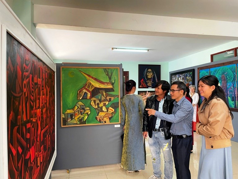 Triển lãm “Di sản nghệ thuật của họa sĩ Xu Man” và “Giao Hoà” - ảnh 3