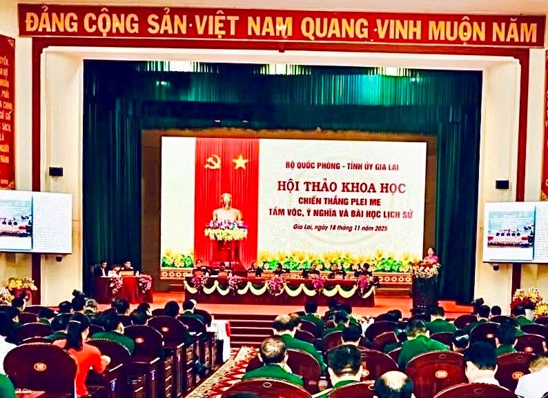 Hội thảo khoa học kỷ niệm 60 năm chiến thắng Plei Me - ảnh 3