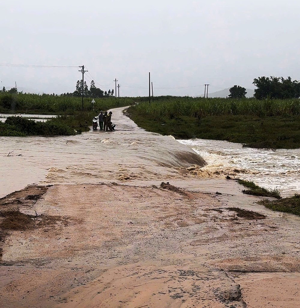 Gia Lai: Mưa lũ kéo dài, nhiều khu dân cư chia cắt, ngập sâu trong nước - ảnh 3