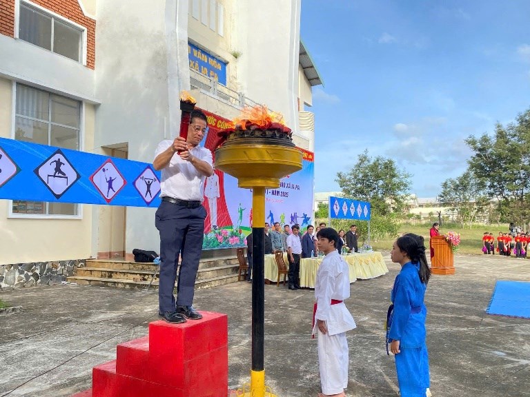 Gia Lai: Hơn 500 VĐV tham dự Đại hội TDTT xã Ia Pa lần thứ I - ảnh 1