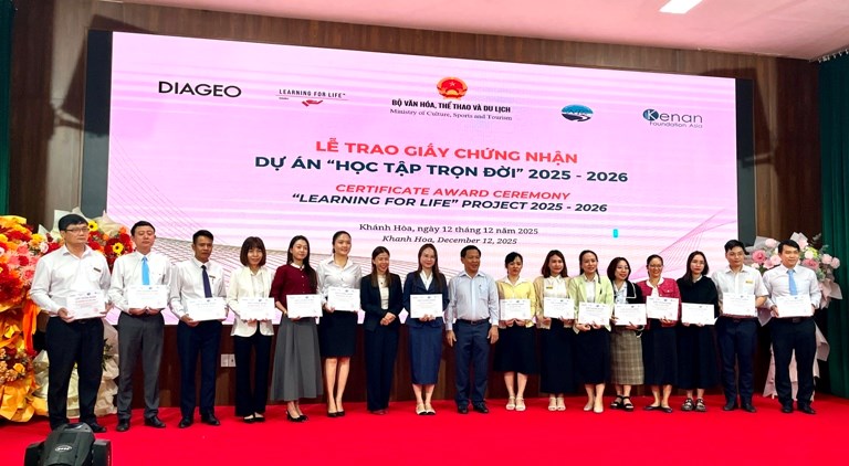 Dự án “Học tập trọn đời”: Góp phần nâng cao nguồn nhân lực du lịch  - ảnh 3