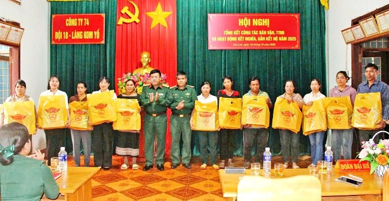 Tăng cường gắn kết tình quân - dân vùng biên Gia Lai - ảnh 2