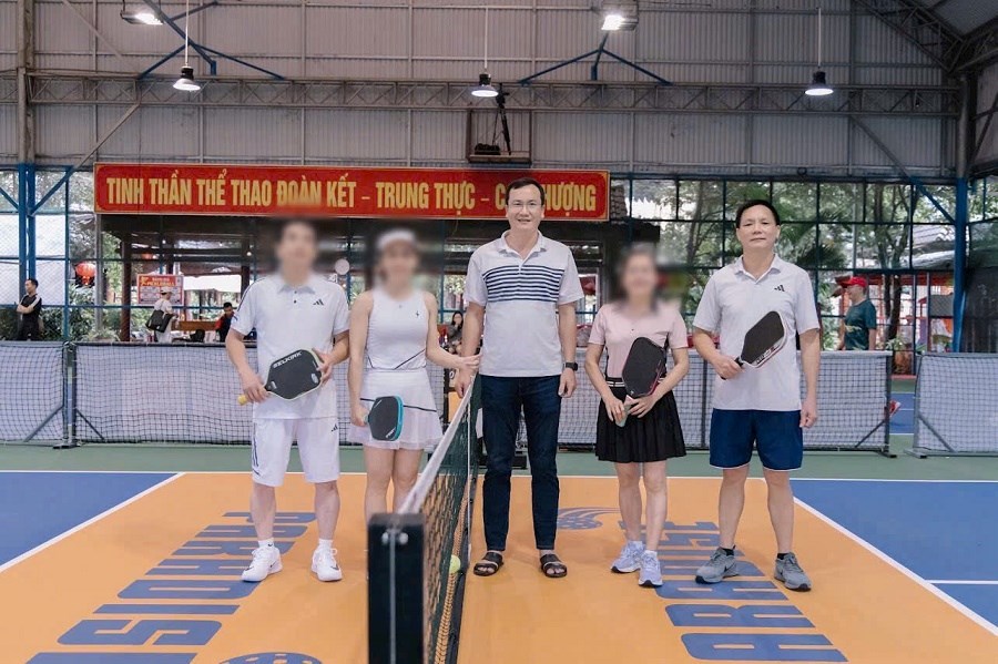 Gia Lai: Kỷ luật các cán bộ xã bỏ học chính trị đi chơi pickleball - ảnh 1