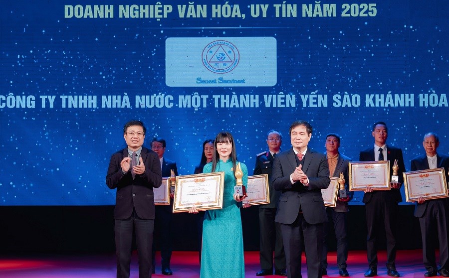 Yến sào Khánh Hòa - Doanh nghiệp văn hóa, uy tín năm 2025 - ảnh 1