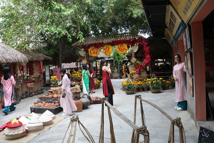 Du Xuân làng nghề Nha Trang Xưa - ảnh 6