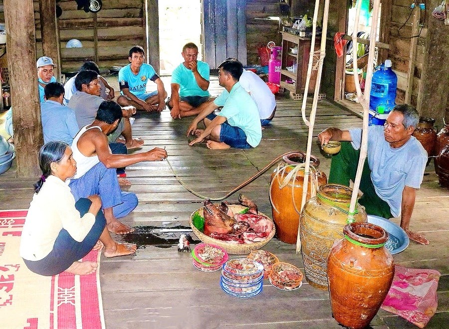 Vui Xuân cũng Lễ báo hiếu của đồng bào Jrai  - ảnh 2