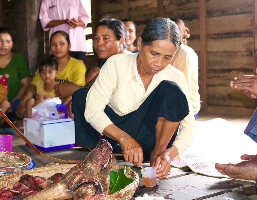 Vui Xuân cũng Lễ báo hiếu của đồng bào Jrai  - ảnh 3