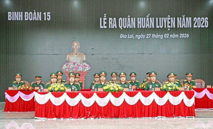 Binh đoàn 15 ra quân huấn luyện, giữ vững ổn định địa bàn Tây Nguyên - ảnh 2