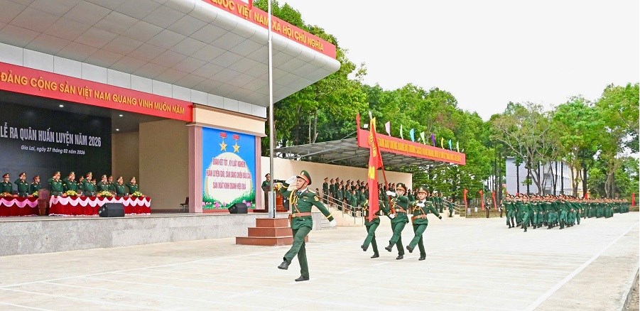 Binh đoàn 15 ra quân huấn luyện, giữ vững ổn định địa bàn Tây Nguyên - ảnh 4