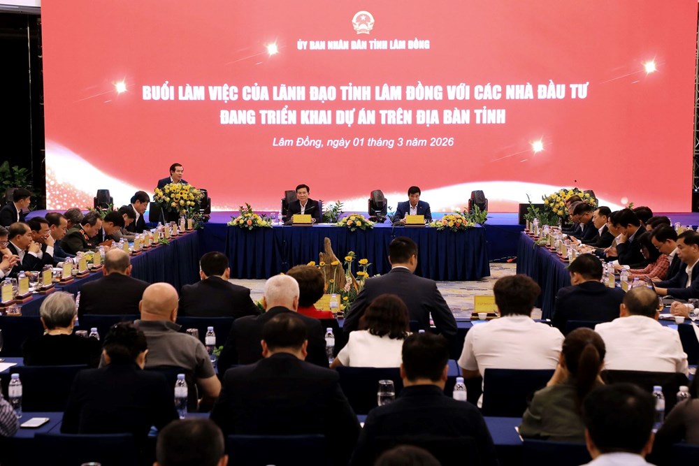 Lâm Đồng: Tìm giải pháp tháo gỡ khó khăn cho các nhà đầu tư - ảnh 1