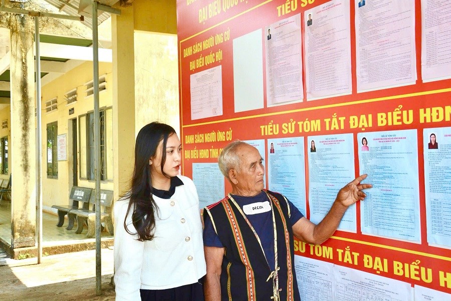  Gia Lai: Phát huy vai trò người có uy tín trong công tác chuẩn bị bầu cử - ảnh 2