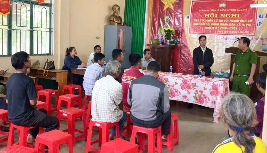  Gia Lai: Phát huy vai trò người có uy tín trong công tác chuẩn bị bầu cử - ảnh 3