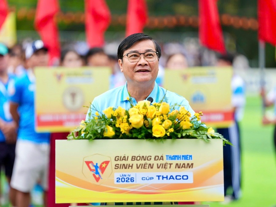Khai mạc Giải bóng đá Thanh niên sinh viên Việt Nam lần thứ IV - ảnh 2