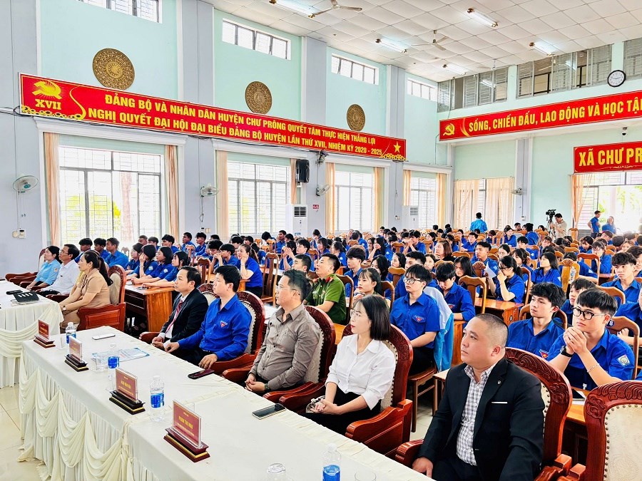 Gia Lai: Tuổi trẻ hướng về Ngày hội non sông - ảnh 2