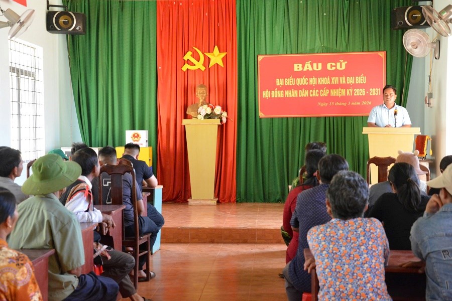 Gia Lai: Cử tri vùng biên sẵn sàng cho Ngày hội non sông - ảnh 5