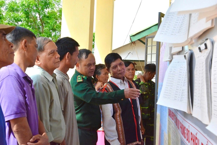 Gia Lai: Cử tri vùng biên sẵn sàng cho Ngày hội non sông - ảnh 4