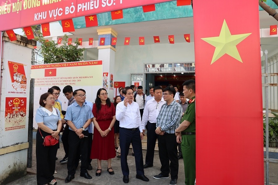 Khánh Hòa: Cần quan tâm, tạo điều kiện để du khách thực hiện quyền bầu cử   - ảnh 1