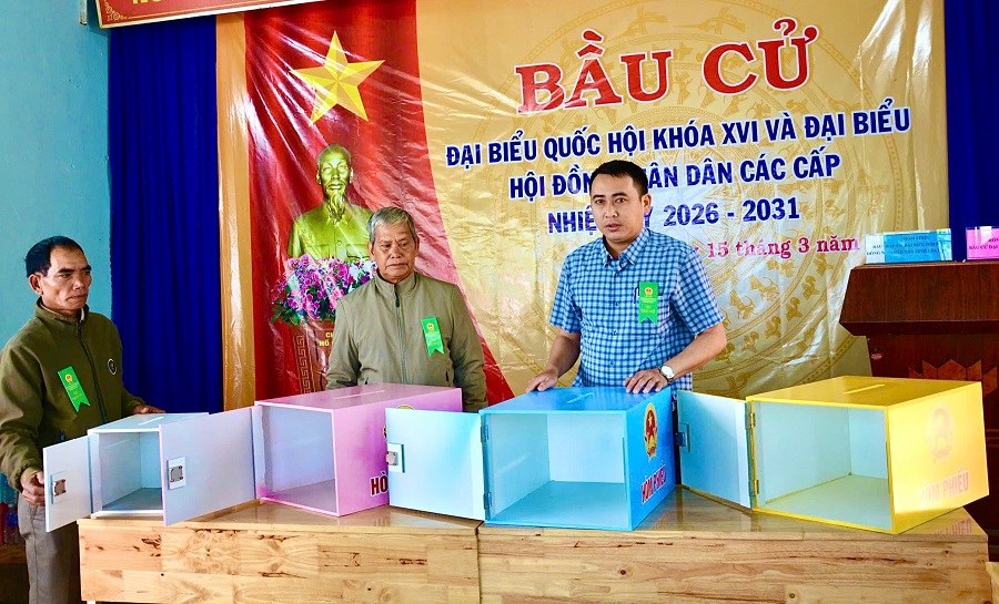 Gia Lai: Cử tri xã Ia Phí phấn khởi tham gia bầu cử đại biểu Quốc hội và HĐND các cấp - ảnh 3