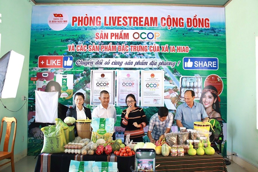 Gia Lai: Livestream bán nông sản gây Quỹ khuyến học  - ảnh 1