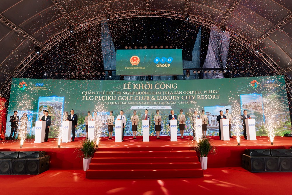  Gia Lai: Khởi công Quần thể nghỉ dưỡng - sân golf gần 20.000 tỉ đồng - ảnh 1