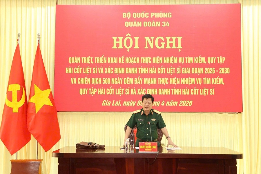 Quân đoàn 34: Thần tốc “Chiến dịch 500 ngày đêm” tìm kiếm hài cốt liệt sĩ - ảnh 1