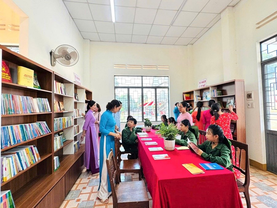  Gia Lai: Khơi dậy văn hoá đọc sách cho người dân xã Ia Grai - ảnh 5