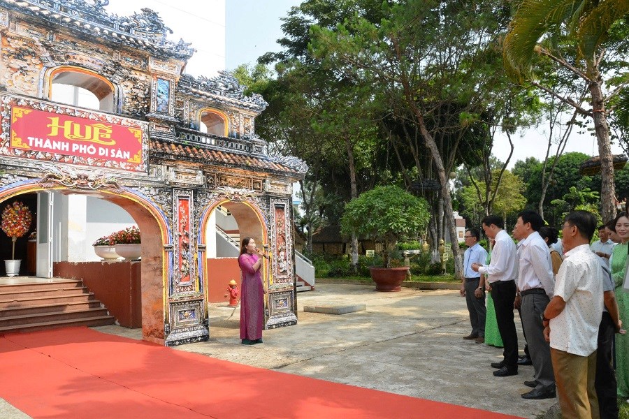 Tái hiện không gian văn hoá Huế tại Bảo tàng Pleiku - ảnh 2
