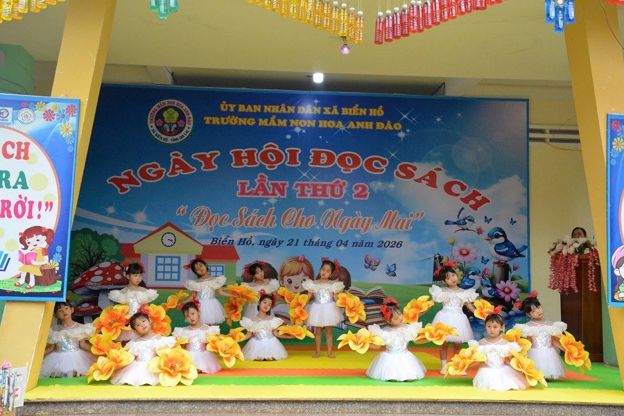 Gia Lai: Lan toả văn hoá đọc đến thế hệ mầm non - ảnh 1
