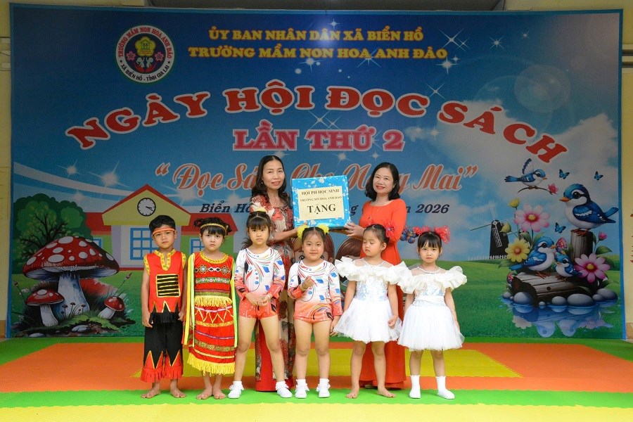 Gia Lai: Lan toả văn hoá đọc đến thế hệ mầm non - ảnh 2